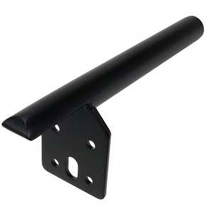 Hot Sale Metal Black Furniture Feet Industrial Style Chrome Table Sofa Legs <b>TV</b> Stand Bedroom Cabinet Legs - Product Image 3