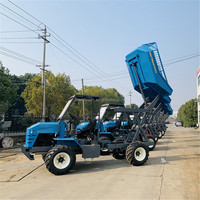 Indonésie huile de palme fruits tracteur transport Agriculture tracteur top loader dump malaisie palmier plante