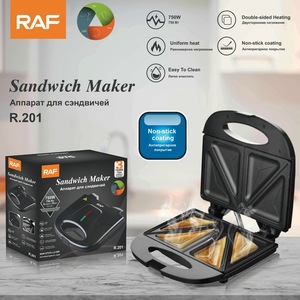European Style Automatic Household Sandwich <b>Waffle</b> Toast Breakfast <b>Maker</b> Double-Sided Heating Non-Stick USB Powered Plastic - Product Image 4