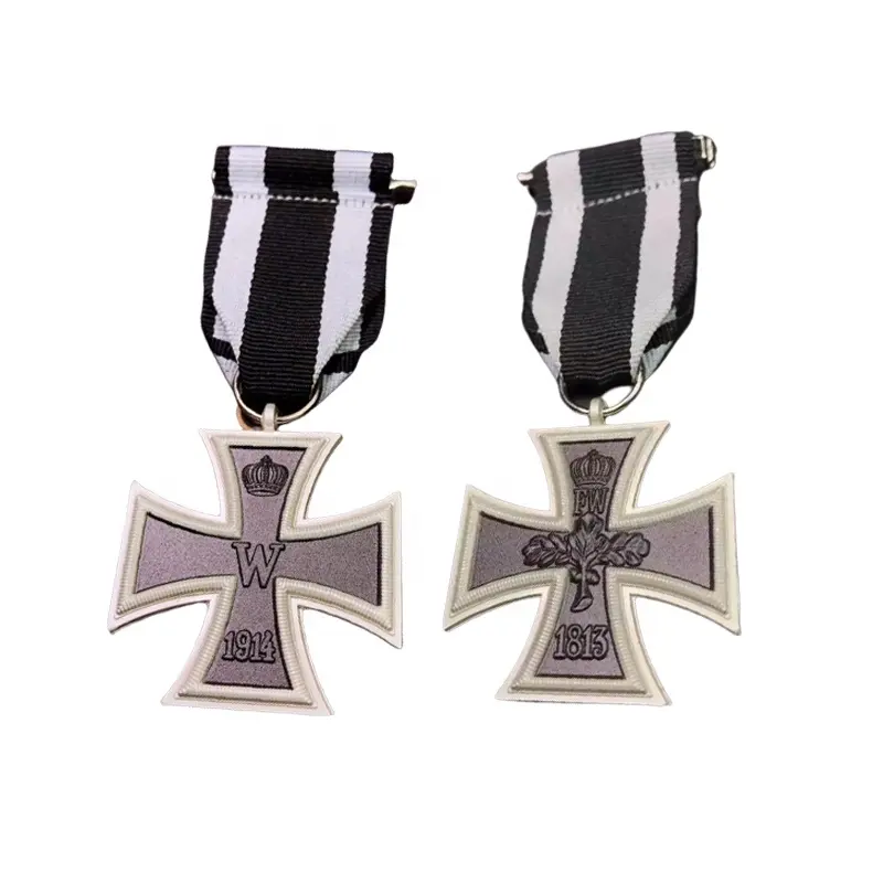 Goedkope Custom Duitsland 1813 1914 1870 Ww1 Ww2 Duitse Ijzeren Kruis Militaire Award Medaille