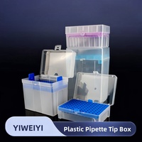 Boîte à micro-pailles en PP pour instruments de laboratoire, pour le stockage de tubes, 96 puits, OEM