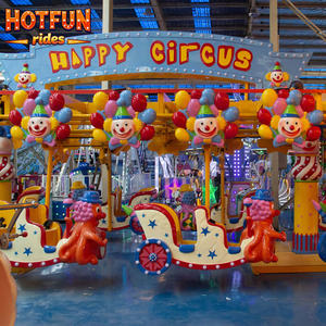 Atracción de circo popular y divertida: El payaso vuela, paseo familiar para niños, para parques de atracciones al aire libre y ferias. - Product Image 5