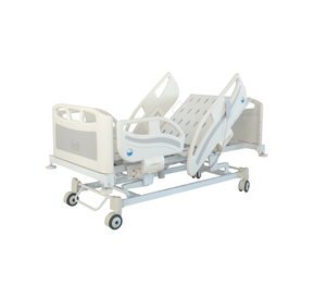 <span class=keywords><strong>Lit</strong></span> de patient manuel réglable médical de 3 manivelles avec le rail latéral en aluminium - Product Image 1