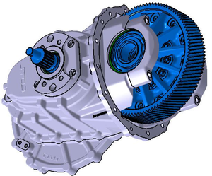 Eje Trasero de 110KW para Camioneta, Minibús y Camión de Reparto de 5.5T - Product Image 2