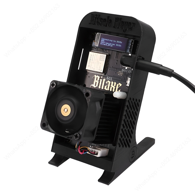1.2TH 15W Bitaxe Gamma 601 Silent Version Open Source Bitcoin Solo Miner SHA256
