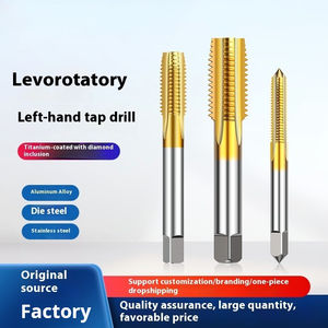 HSS Links gewinde bohrer Gerade Flöte Matrize für Edelstahl-Umkehr gewindes ch neiden Spiral flöte CNC-Maschinen gewindes ch neiden - Product Image 6