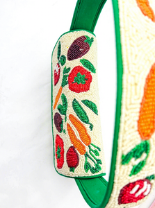 Bolso de Hombro de Lujo Estilo Bohemio con Cuentas Geométricas de 10 Pulgadas para Mujer, Hecho a Mano, para Fiestas Nocturnas, Ecológico, con Cierre Magnético - Product Image 3