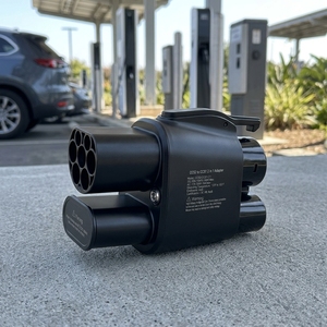 อะแดปเตอร์ CCS2 เป็น CCS1 สำหรับเครื่องชาร์จรถยนต์ไฟฟ้า 2 in 1 1000V 250A ชาร์จเร็ว และชาร์จแบบ Type 2 AC สำหรับรถยนต์ไฟฟ้าของสหรัฐอเมริกาที่สถานีชาร์จในยุโรป - Product Image 1