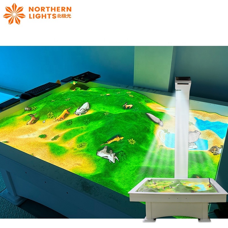 Kids Interactive Projection Sandbox Home Aluminum