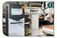 Centro de Mecanizado CNC de Doble Husillo y 4 Ejes, Router CNC de Doble Husillo para Madera, Equipo de Tallado y Corte de Superficies Curvas 3D para Muebles Personalizados