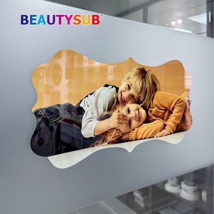 Beautysub Sublimation <span class=keywords><strong>Aluminium</strong></span> HD métal imprime feuilles brillant blanc panneau photo haute définition Sublimation métal impression personnalisée - Product Image 2