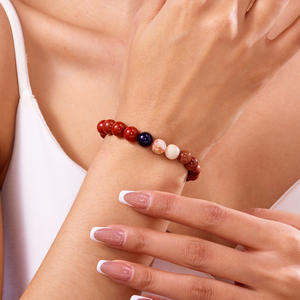 Bracelet planète système solaire pour femmes hommes huit planètes Bracelet perlé pour passionné d'astronomie cadeau bijoux en pierre naturelle - Product Image 4