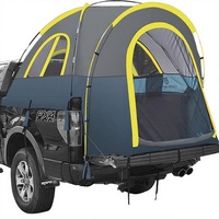 Tente de toit pour camionnette 5.0'~5.2' – Tente rectangulaire quatre saisons pour pick-up, installation facile, imperméable PU3000mm, portable et spacieuse