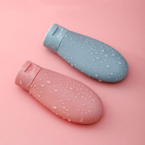 Botellas de viaje con tapa abatible para champú, loción, jabón, sin BPA, 2 oz - Product Image 3