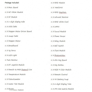 ชุดเริ่มต้น Arduino สำหรับงานอุตสาหกรรม - ชุดสร้างต้นแบบขั้นสูงพร้อมเซ็นเซอร์ โครงการอิเล็กทรอนิกส์ รองรับการเขียนโปรแกรม โมดูล HC-SR04 - Product Image 3