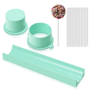 Juego de moldes para pasteles y dulces, molde circular para pasteles fácil de usar, molde para piruletas sin esfuerzo para fiestas, moldes para hornear, molde para hacer postres - Product Image 5