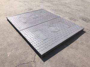 Couverture de canalisation de câbles en PRV (polymère renforcé de fibres de verre) et de caniveau de drainage des eaux pluviales – Durable, résistant à la corrosion, découpe et couleurs personnalisées - Product Image 2