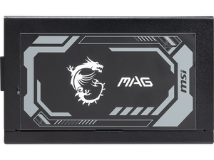 MSI a1000gl pcie5, 80 vàng đầy đủ mô-đun chơi game <span class=keywords><strong>PSU</strong></span> 12V-2 6 cáp ATX 3.1 & PCIE 5.1 sẵn sàng 1000W cung cấp điện - Product Image 4