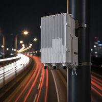 Estación Base 5G GNB para Exteriores, Impermeable IP65, 2x5W 2x3W, Multibanda N48 N78 100MHz, GNodeB NR Integrado para Entornos Hostiles