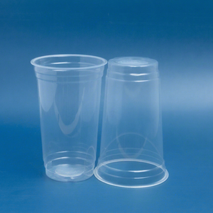 Vasos de Plástico PET de 24oz y 30oz con Tapas, Desechables, para Café Frío, Leche, Refrescos, Bebidas para Llevar - Product Image 1