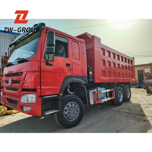 Sinotruk Howo usato di seconda mano HOWO76 HW19710 autocarro con cassone ribaltabile manuale Diesel 10 F & 2 <span class=keywords><strong>R</strong></span> con PTO sterzo sinistro 1 milione di unità anno - Product Image 1