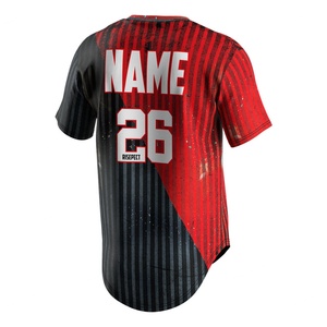 Custom Logo Oem V Neck <b>Hip</b>-Hop Baseball Uniforms Custom Jersey Baseball Coaches Shirts - Product Image 2