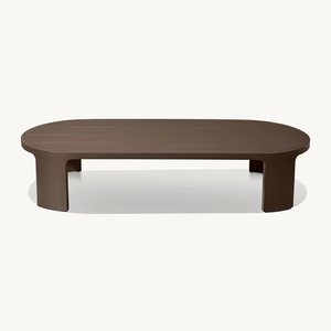Juego de sofás de aluminio para uso en todo tipo de clima Juego de sofás impermeables de lujo para exteriores Patio <span class=keywords><strong>Muebles</strong></span> de jardín con mesa - Product Image 5