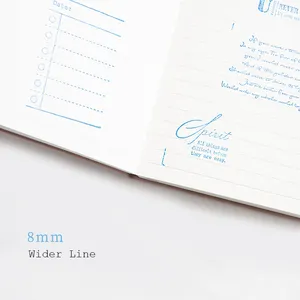 מקור במפעל משרד בית ספר papeleria נייד כיס עור PU מחברת מכתבים אספקת A6 כתב עת - Product Image 6