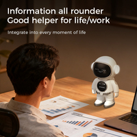 Robot intelligent de bureau AI Emo, commande vocale WiFi, compagnon émotionnel pour enfants et adultes, multilingue, cadeau AI pour le bureau à domicile