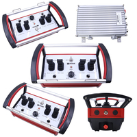 hydraulique joystick vanne directionnelle 4 leviers camion grue radio kits de télécommande intelligents