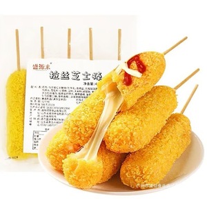 Máquina Freidora de Palitos de <span class=keywords><strong>Pollo</strong></span> Cubiertos de Queso, la Comida Más Popular de Europa, Máquina Procesadora de Hot Dogs Crujientes para Plantas de Alimentos - Product Image 1