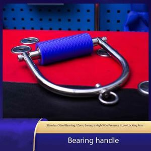 Ensemble <span class=keywords><strong>de</strong></span> poignées <span class=keywords><strong>de</strong></span> roulement sport Wellshow Zorro crochet <span class=keywords><strong>de</strong></span> balayage pression latérale <span class=keywords><strong>force</strong></span> spéciale entraînement bras <span class=keywords><strong>de</strong></span> lutte renforcement poignée <span class=keywords><strong>de</strong></span> câble - Product Image 3