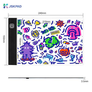 Acrylique luminosité réglable rectangle A5 taille LED traçage dessin mini led lumière pad - Product Image 2