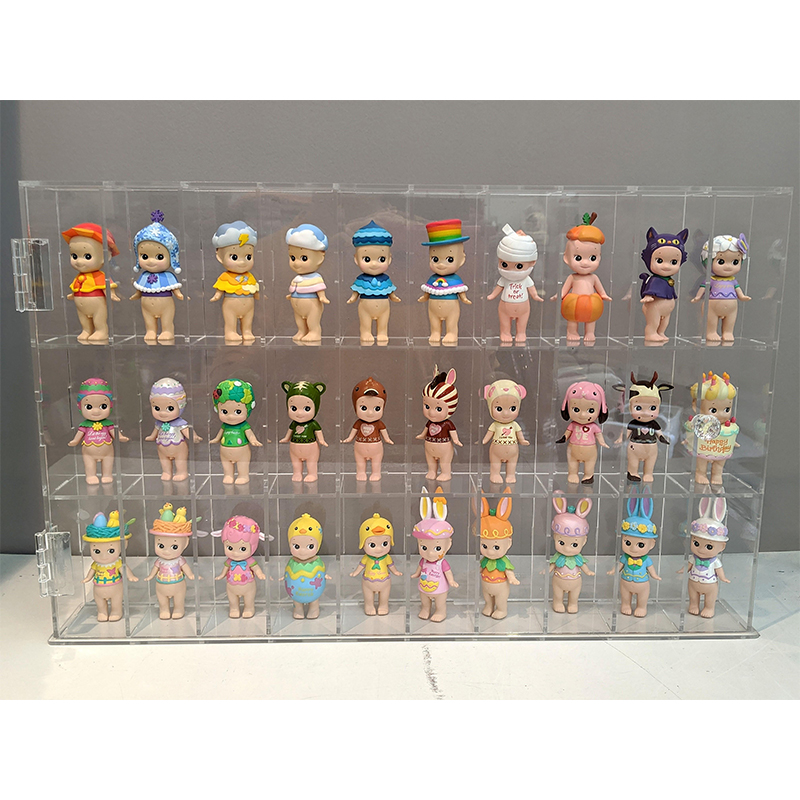 Wholesale Acrylic Display Case with Glass Door for Sonny Angels
