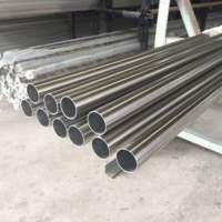 Tube rond en acier inoxydable JINZHENG, soudé et sans soudure, pour garde-corps d'escalier, en acier inoxydable JIS 201 304 304L 316 316L