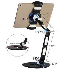Universal Metal <b>Desktop</b> Bracket for ipad Holder Aluminium Tablet Stand for apple - Product Image 5