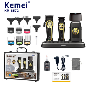 Kemei Km-S3 Pro IPX7 Set <span class=keywords><strong>Professionale</strong></span> Regolacapelli Elettrico 3in1 con Scatola Classica Km-3023-702 - Product Image 4