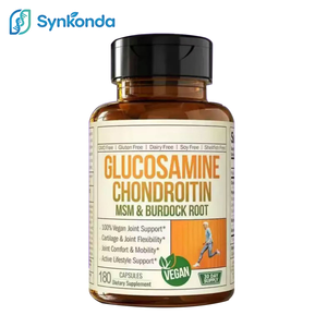 Glucosamine Chondroïtine MSM Soutien Articulaire Amélioration de la Densité Osseuse Complément Naturel Sans Produits Laitiers Adultes Femmes Hommes Sulfate 1500 mg - Product Image 1