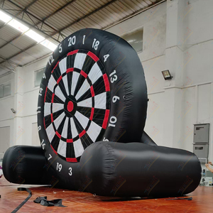 เกมปาลูกดอกเป้าลมยักษ์ PVC เจิ้นเม่ย ขนาด 8-10 ฟุต เป้าฟุตบอลเป่าลมสำหรับยิงปาลูกดอก ลดราคา - Product Image 4