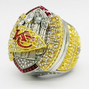 Bague de championnat des Kansas City Chiefs 2024 Super Bowl officielle MVP Mahomes Bijoux unisexes en alliage - Product Image 4