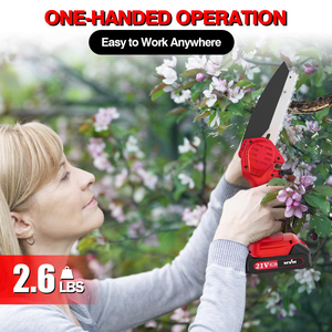 Xách tay mini điện 21V cắt tỉa Chainsaw 4/6 inch không dây tự làm lớp cho vườn khai thác gỗ tùy chỉnh OEM hỗ trợ - Product Image 5