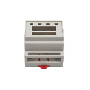 Standard guide rail type electrical box PLC industrial control box 88x72x59 mm new material production