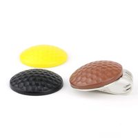 Vente en gros Marqueur de balle de golf personnalisé en métal avec logo Marqueur de golf stéréo 3D magnétique Clip pour chapeau 25mm