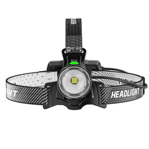 Linterna Frontal Xinster Recargable por USB 1200mAh con Sensor Inteligente Impermeable para Pesca Nocturna y Actividades al Aire Libre - Product Image 1