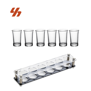 Varios <span class=keywords><strong>Tipos</strong></span> <span class=keywords><strong>de</strong></span> Portavasos <span class=keywords><strong>de</strong></span> Cerveza <span class=keywords><strong>de</strong></span> Madera Personalizados, Vasos <span class=keywords><strong>de</strong></span> Chupito Pequeños con Bandeja <span class=keywords><strong>de</strong></span> Servicio - Product Image 1