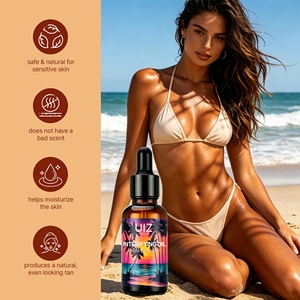 OEM Private Label 30ml Zelfbruinende Olie Serum Langdurige Extreme Bruiningsversneller Zonnebruin Druppels voor Gezicht en Lichaam - Product Image 6