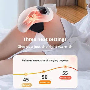 Nouveau Masseur Électrique à Compression d'Air pour Genoux <span class=keywords><strong>2026</strong></span> avec Batterie au Lithium Rechargeable USB 2400mAh pour Soulagement des Douleurs Articulaires et Thérapie - Product Image 3