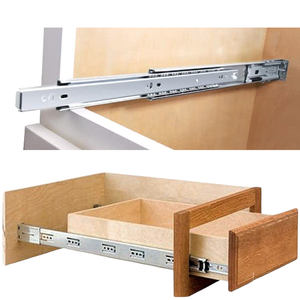 Tủ WLT-35022 Phần Cứng Bóng Mang Ngăn Kéo Trượt Trung Tâm Phía Sau Gắn Chân Đế Đầy Đủ Mở Rộng Ngăn Kéo Trượt Cho Nhà Bếp - Product Image 6