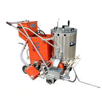 Machine professionnelle de marquage routier manuelle pour le marquage des allées d'entrepôt