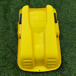 Planche à neige pour adultes et enfants avec volant et freins, luge à neige avec lame de déneigement pour <span class=keywords><strong>les</strong></span> passionnés de ski - Product Image 5